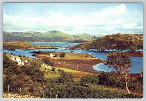 D332840 Wester Ross. Gairloch. Badachro Ankerplatz. J. Arthur Dixon Ltd