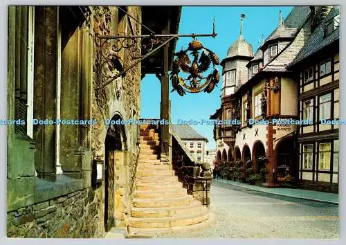 D332842 Goslar. Harz. Rathaustreppe. Andres und Co