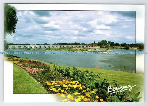 D335603 Beaugency. Loiret. Le Pont Sur la Loire. Valoire. Blois. Leconte
