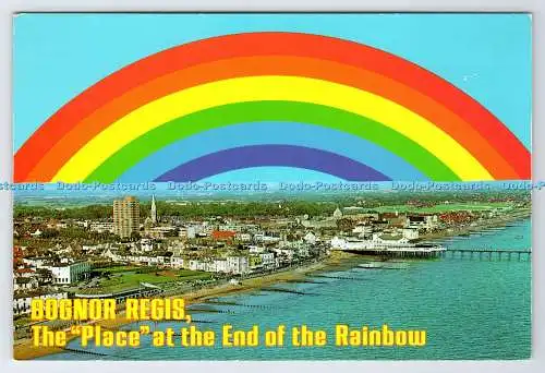 D335612 Bognor Regis. Der Platz am Ende des Regenbogens. Bennett. Lenham. Kent