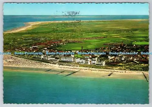 D332854 Nordseeheilbad Borkum. Krüger. 1971