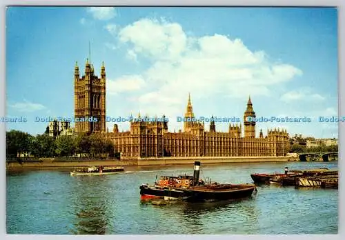 D327656 London. The Houses of Parliament. J. Arthur Dixon Ltd. Newport. I.B