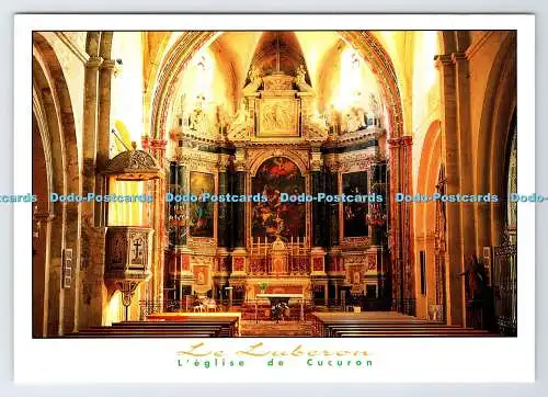 D335625 Le Luberon. L Eglise de Cucuron. PEC. Wie De Coeur. Caudron