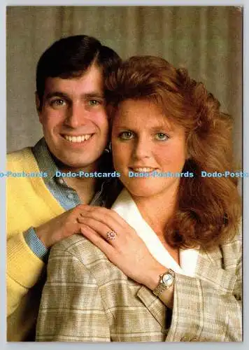 D330215 Prinz Andrew und Miss Sarah Ferguson. Terence Donovan. Kamerapresse. Lo