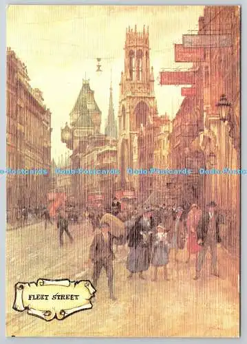 D330226 Fleet Street. St. Dunstan im Westen. H. E. Tidmarsh. Fleet Street. Col