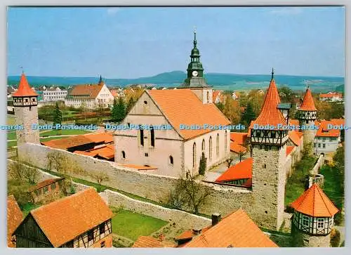 D332910 Kirchenburg St. Michael. Ostheim v. d. Rhon