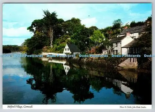 D327717 Helford Village. Mündung. Cornwall. D. Edel. John Hinde Ltd