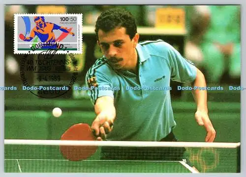 D327722 Fur den Sport. Tischtennis. Bongarts. Acaluso International. Deutsche Ma