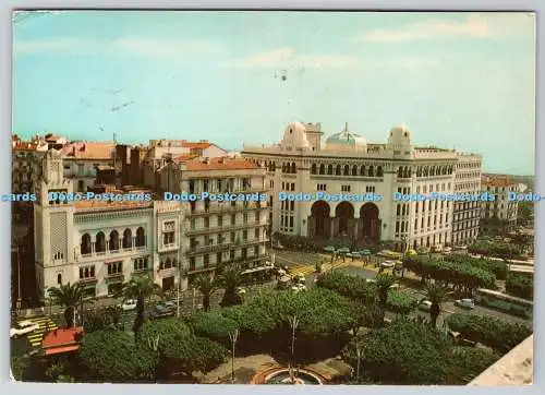 D332929 Alger. La Grande Poste et le Bd. Med Khemisti. 1976