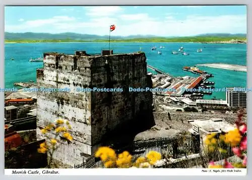 D327730 Maurische Burg. Gibraltar. E. Nagele. John Hinde Ltd. Marama Rock Tradin