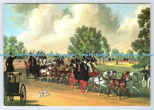 D335699 The British Museum. Die Vier in der Hand klatschen. Hyde Park. James Pollard. Ala