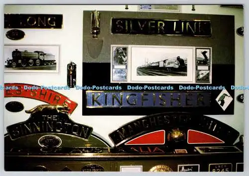 D327737 Silberglied. Eisvogel. Der Sinnington. Big Four Eisenbahnmuseum Bournem
