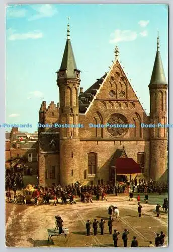 D330284 Holland. Den Haag. Rittersaal Innenhof. Euro Farbkarten. Sleeuwijk
