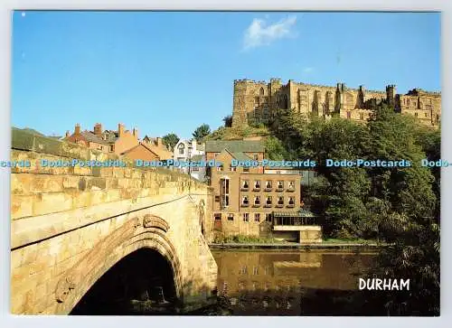 D335703 Durham. Framwellgate Bridge und Castle. Richter. C. 14896. Alan Curtis