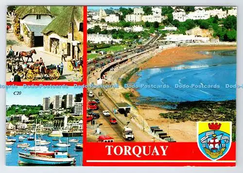 D335704 Torquay. Neil Metcalfe. Europa Karten. Multi View