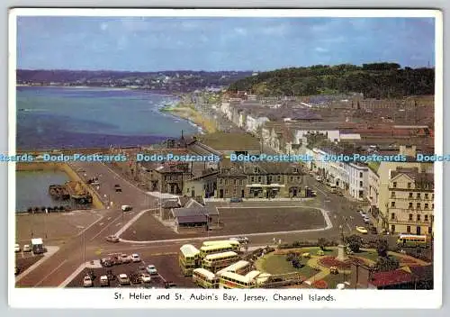 D332953 Kanalinseln. Jersey. St. Helier und St. Aubin Bay. Cardall Ltd. 1961
