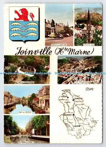 D335717 Joinville The Marne. Statue de Jean Sire. CIM. RP. Multi View