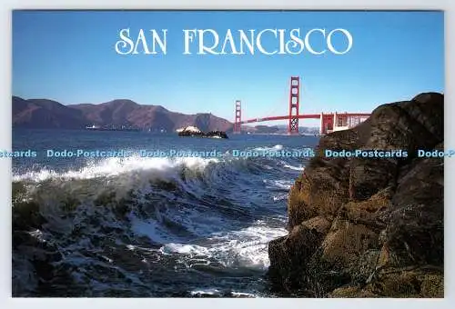 D335724 San Francisco. Golden Gate Bridge. Smith Neuheit. Christa Franke