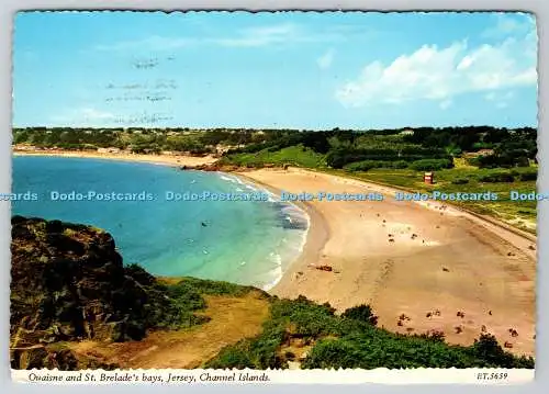 D332962 Kanalinseln. Jersey. Ouaisne und St. Brelade Buchten. Bamforth und Co.