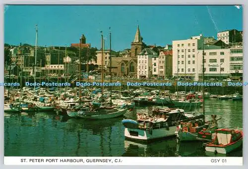 D327760 St Peter Port Harbour. Guernsey. C.I. Yacht Marina. A. C. Gallie Ltd. J