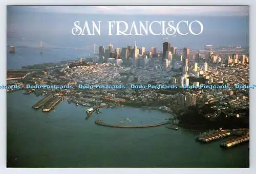 D335725 San Francisco. Eine Luftaufnahme von San Francisco mit Fischern. Smith Nov