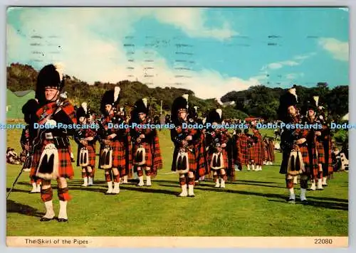 D327761 Der Wirbel der Pfeifen. Hagel Caledonia Produkt. Whiteholme Ltd. Dundee.