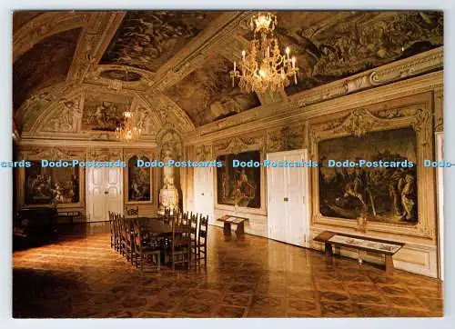 D335736 Sarvar. Das ehemalige Schloss Nadasdy. Der Festsaal mit Wandgemälden