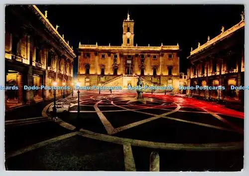 D327773 Roma di Notte. Das Kapitol. OTO. Kodak Ektachrome