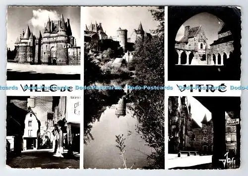 D335738 Ville de Vitre. Le Chateau Exterieur et Interieur. Jos. Multi View