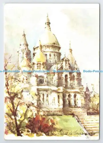 D335740 Paris. Le Laure Coeur. Kunstbild. 1964