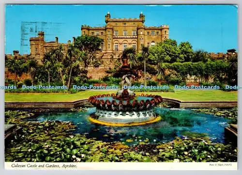 D332986 Ayrshire. Schloss und Gärten von Culzean. John Hinde Ltd. E. Nagele. 1978
