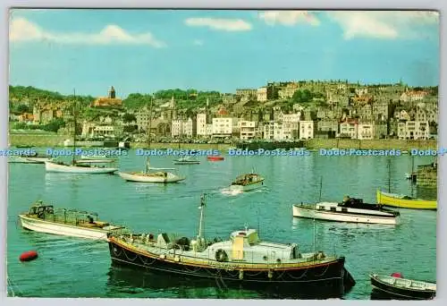D332990 Guernsey. St. Peter Port. Der Hafen. 1968