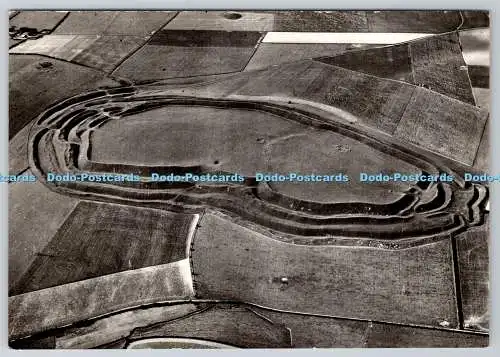 D333021 Dorset. Maiden Castle. Air View. Krone