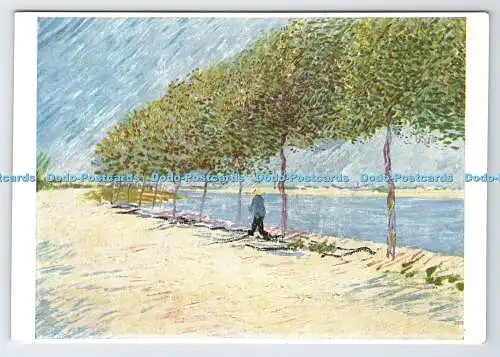 D335783 Amsterdam. Gemeente Museum. Die Seine bei Asniere. Vincent Van Gogh. Die