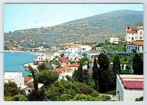 D335785 Andros. Batsi. Eine Teilansicht. Delta