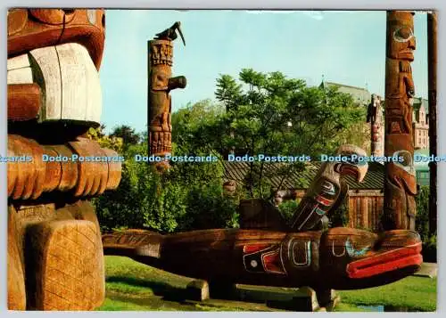 D327823 Thunderbird Park. Reggie Hibshman. Stan V. Wright Ltd. Victoria B. C. Gr
