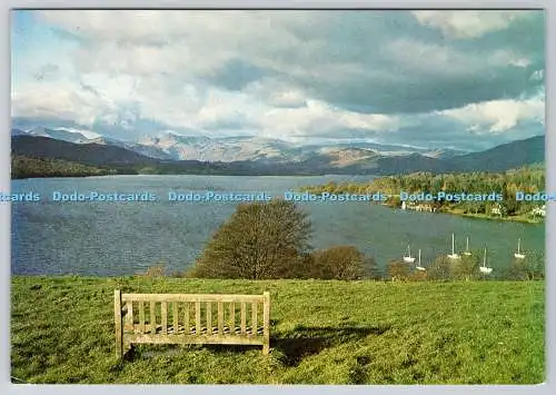 D327832 Windermere von Queen Adelaides Hill. Larkfield Printing Co Ltd. Brighou