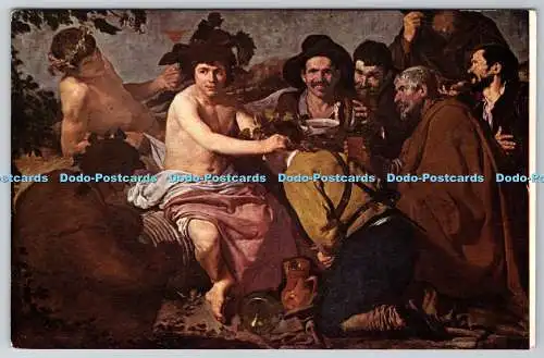 D327834 Velazquez. Die Betrunkenen. Museo del Prado. Ediciones de Arte Offo. Madri