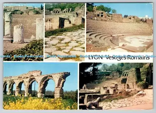 D333043 Lyon. Überreste Römer. Chien en Pierre. Der römische Weg. Das Odeon. Stein