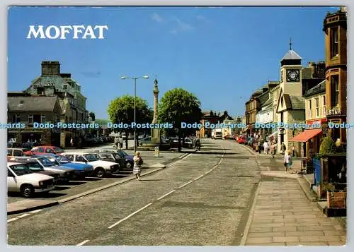 D333046 Moffat. High Street. Tor nach Schottland. Innes and Cromb Ltd