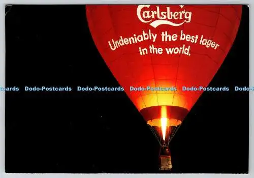 D327854 Heißluftballon. Heißluft aus einer Serie. PM Watford. Postkarte