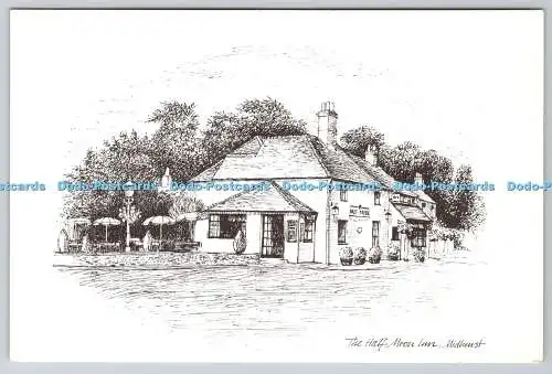 D327856 The Half Moon Inn. Midhurst. West Island Printers Ltd. I.B