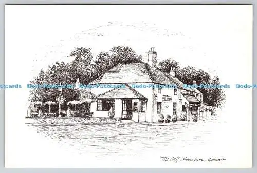 D327857 The Half Moon Inn. Midhurst. West Island Printers Ltd. I.B