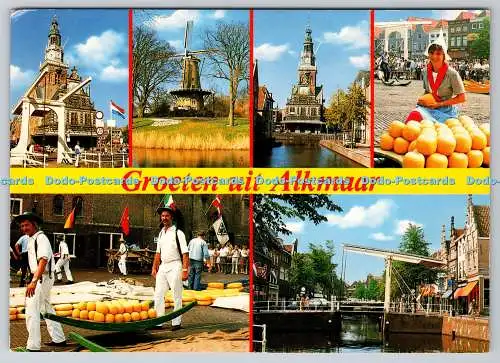 D333058 Groeten uit Alkmaar. Meulen Sneek b. v. Multi View