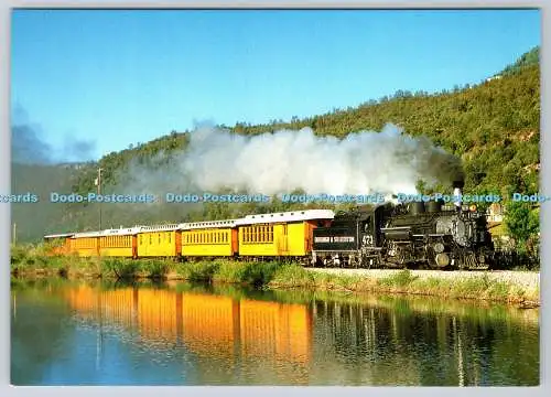 D333061 USA. Mit dem Morgenlichen Zug von Durango nach Silverton fuhr die 1923
