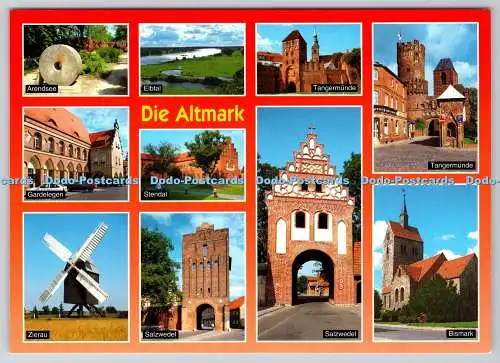 D333062 Matrize Altmarkt. Stendal. Gardelegen. Arendsee. Elbtal. Tangermunde. Schoni