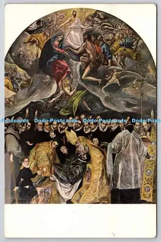 D330412 Toledo. Santo Tome. Das Begräbnis des Grafen von Orgaz. Greco. De Arte Off