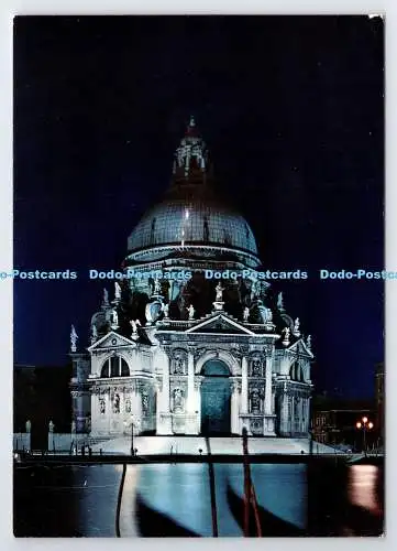 D335837 Venezia. La Salute. Nachtsicht. Angelo Garbizza. Grafiche Biondetti