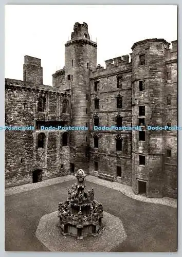 D330430 Linlithgow Palace. Der Abschluss. Arbeitsministerium. Krone. Großbritannien. P