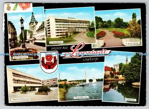 D330438 Grusse aus Lippstadt im Westfalen. Jakob Kraphol Verlag. Schloss Hulchat